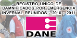 Registro �nico de Damnificados por Emergencia Invernal 2010 - 2011